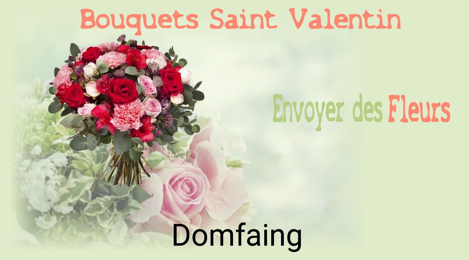 Roses de Saint-Valentin livrées à Domfaing